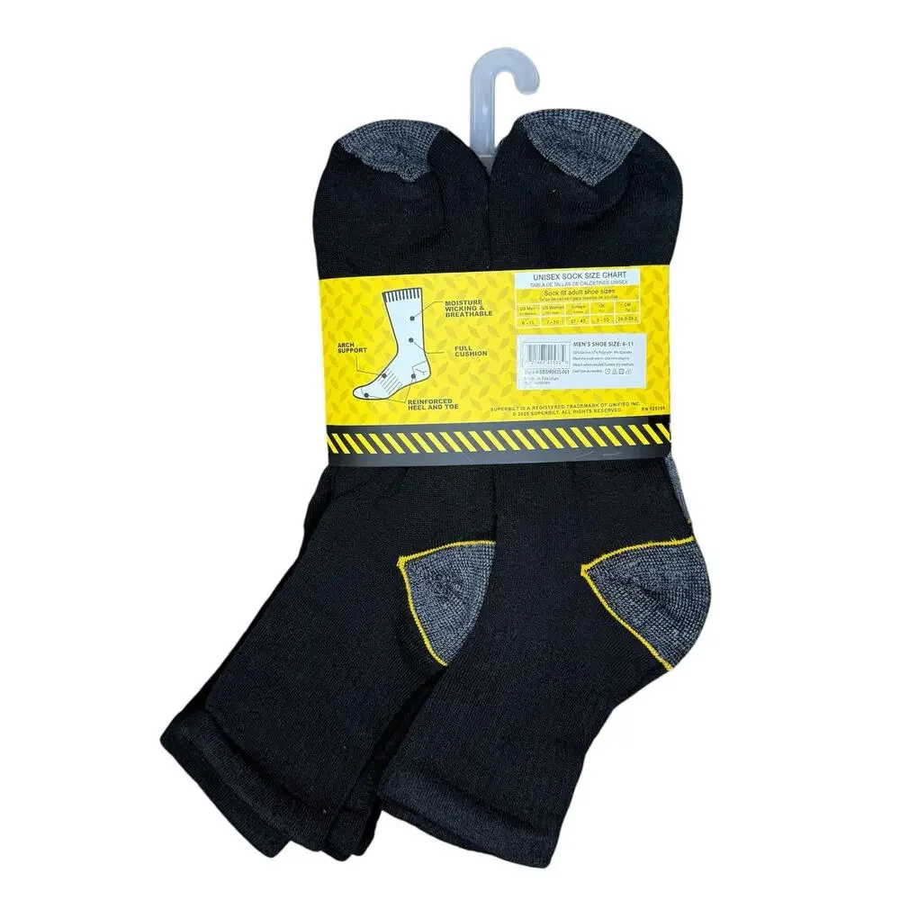 NWT SuperBilt Work Socks Size Mens 6-11
